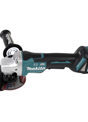 Makita DGA 517 RF1 Meuleuse d'angle sans fil 18 V 125 mm Brushless + 1x batterie 3,0 Ah + chargeur