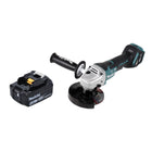 Smerigliatrice angolare a batteria Makita DGA 517 M1 18 V 125 mm brushless + 1x batteria ricaricabile 4,0 Ah - senza caricabatterie