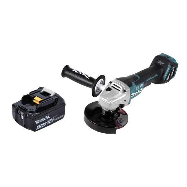 Smerigliatrice angolare a batteria Makita DGA 517 M1 18 V 125 mm brushless + 1x batteria ricaricabile 4,0 Ah - senza caricabatterie