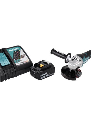 Makita DGA 517 RT1 Meuleuse d'angle sans fil 18 V 125 mm Brushless + 1x batterie 5,0 Ah + chargeur