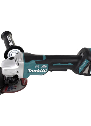 Makita DGA 517 RT1 Meuleuse d'angle sans fil 18 V 125 mm Brushless + 1x batterie 5,0 Ah + chargeur