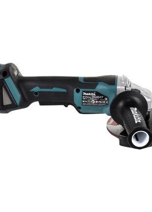 Amoladora angular a batería Makita DGA 517 RT 18 V 125 mm sin escobillas + 2x baterías 5,0 Ah + cargador