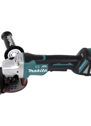 Makita DGA 517 G1 Akku Winkelschleifer 18 V 125 mm Brushless + 1x Akku 6,0 Ah - ohne Ladegerät