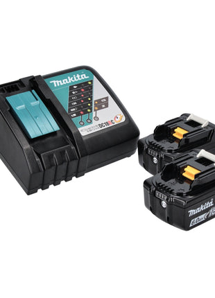 Makita DGA 517 RG Meuleuse d'angle sans fil 18 V 125 mm Brushless + 2x batterie 6,0 Ah + chargeur