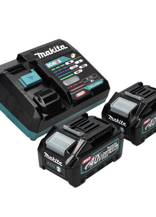 Makita HR 007 GM201 marteau combiné à batterie 40 V max. 3,0 J SDS plus XGT + 2x batteries 4,0 Ah + chargeur + coffret