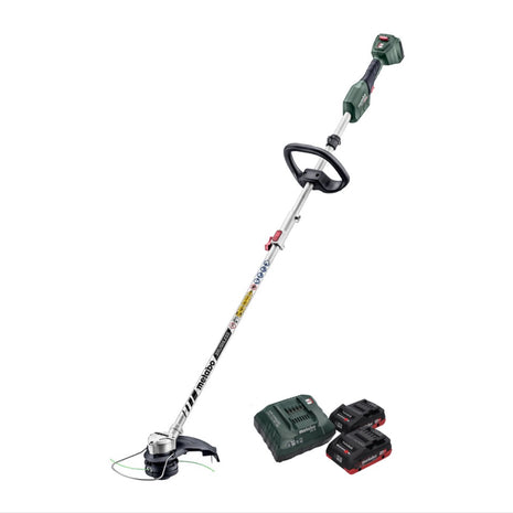 Tagliaerba a batteria Metabo RTD 18 LTX BL 30 18 V 30 cm senza spazzole + 2x batteria 4,0 Ah + caricatore