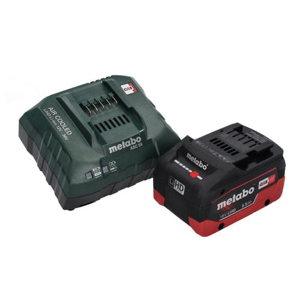 Tagliaerba a batteria Metabo RTD 18 LTX BL 30 18 V 30 cm senza spazzole + 1x batteria 5,5 Ah + caricatore
