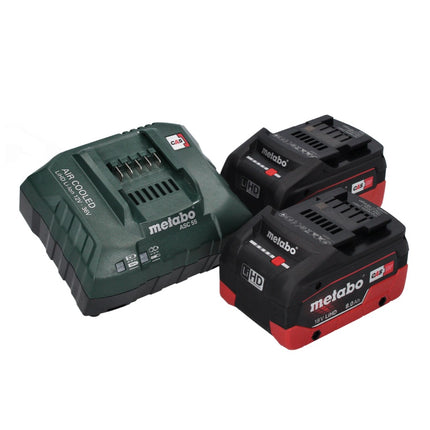 Tagliaerba a batteria Metabo RTD 18 LTX BL 30 18 V 30 cm senza spazzole + 2x batteria 8,0 Ah + caricatore