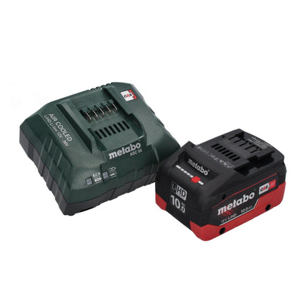 Tagliaerba a batteria Metabo RTD 18 LTX BL 30 18 V 30 cm senza spazzole + 1x batteria 10,0 Ah + caricatore
