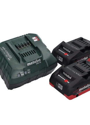 Metabo FSB 36-18 LTX BL 40 Akumulatorowa wykaszarka szczotkowa 36 V ( 2x 18 V ) dwuręczna bezszczotkowa + 2x akumulator 4,0 Ah + ładowarka