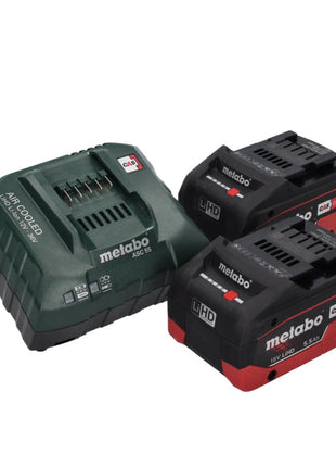 Metabo FSB 36-18 LTX BL 40 Débroussailleuse sans fil 36V (2x 18 V) à deux poignées Brushless + 2x Batteries 4,0 Ah + Chargeur