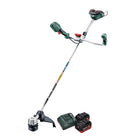 Metabo FSB 36-18 LTX BL 40 Débroussailleuse sans fil 36 V (2x 18 V) poignée à deux mains sans balais + 2x Batteries 8,0 Ah + Chargeur