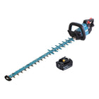 Makita DUH 752 M1 Akku Heckenschere 18 V 75 cm Brushless + 1x Akku 4,0 Ah - ohne Ladegerät