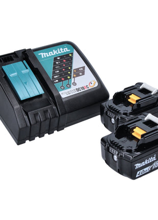 Taille-haie à batterie Makita DUH 752 RM 18 V 75 cm sans balais + 2x batterie 4,0 Ah + chargeur