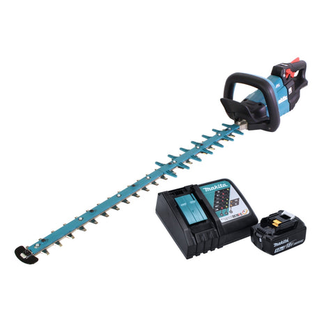 Makita DUH 752 RT1 Taille-haies sans fil 75cm Brushless 18V + 1x Batterie 5,0 Ah + Chargeur