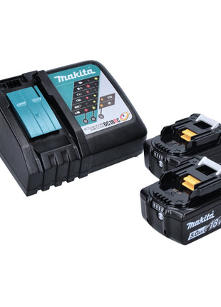 Makita DUH 752 RT Taille-haie sans fil 75cm Brushless 18V + 2x Batteries 5,0 Ah + Chargeur