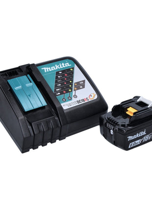 Cortasetos a batería Makita DUH 752 RG1 18 V 75 cm sin escobillas + 1x batería 6,0 Ah + cargador