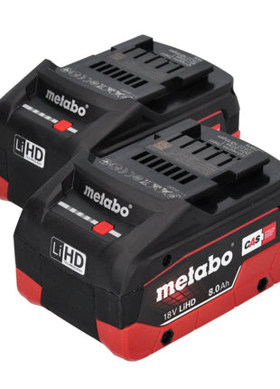 Metabo RM 36-18 LTX BL 36 Akku Rasenmäher 36 V ( 2x 18 V ) LTX Brushless + 2x Akku 8,0 Ah - ohne Ladegerät - Toolbrothers