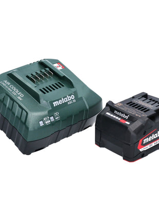 Metabo Basis Set 1x Li-Power Akkupack 18 V 4,0 Ah CAS Li-Ion Akku ( 625027000 ) + ASC 55 Ladegerät ( 627044000 )