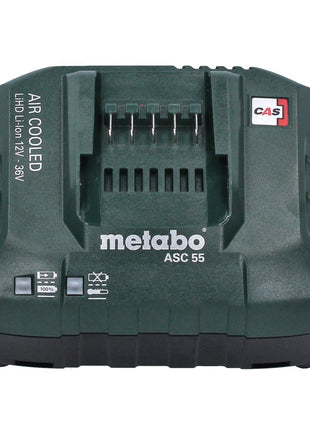 Metabo Basis Set 4x Li-Power Akkupack 18 V 4,0 Ah CAS Li-Ion Akku ( 4x 625027000 ) + ASC 55 Ladegerät ( 627044000 )