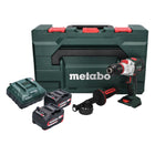 Metabo SB 18 LTX BL I trapano a percussione a batteria 18 V 130 Nm brushless ( 602360500 ) + 2x batteria ricaricabile 4,0 Ah + caricabatterie + metaBOX