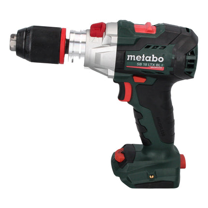 Metabo SB 18 LTX BL I trapano a percussione a batteria 18 V 130 Nm brushless ( 602360500 ) + 2x batteria ricaricabile 4,0 Ah + caricabatterie + metaBOX