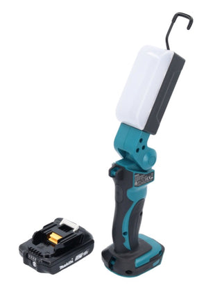 Makita DML 801 A1 X LED Akku Lampe Arbeitsleuchte 18 V 240 lm + Diffusor + 1x Akku 2,0 Ah - ohne Ladegerät