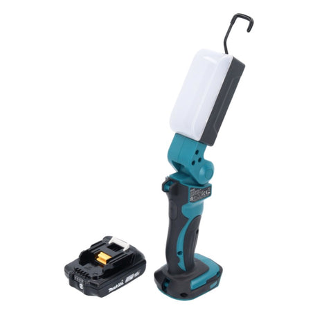 Makita DML 801 A1 X LED Akku Lampe Arbeitsleuchte 18 V 240 lm + Diffusor + 1x Akku 2,0 Ah - ohne Ladegerät