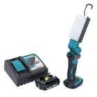 Makita DML 801 RA1 X LED Akku Lampe Arbeitsleuchte 18 V 240 lm + Diffusor + 1x Akku 2,0 Ah + Ladegerät