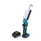 Makita DML 801 M1 X Lámpara de trabajo con batería LED 18 V 240 lm + difusor + 1x batería 4,0 Ah - sin cargador