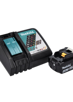 Makita DML 801 RM1 X Lampe à LED sans fil Lampe de travail 18 V 240 lm + diffuseur + 1x batterie 4,0 Ah + chargeur