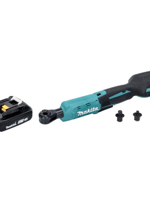 Makita DWR 180 A1 Visseuse à cliquet sans fil 18 V 47,5 Nm 1/4'' 3/8'' + 1x batterie 2,0 Ah - sans chargeur