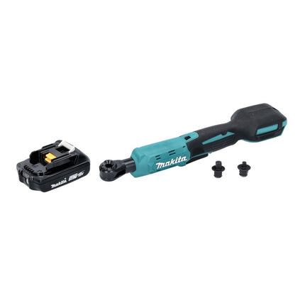 Makita DWR 180 A1 Avvitatore a cricchetto a batteria 18 V 47,5 Nm 1/4" 3/8" + 1x batteria ricaricabile 2,0 Ah - senza caricabatterie