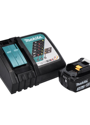 Makita DWR 180 RF1 wkrętarka akumulatorowa z grzechotką 18 V 47,5 Nm 1/4" 3/8" + 1x akumulator 3,0 Ah + ładowarka