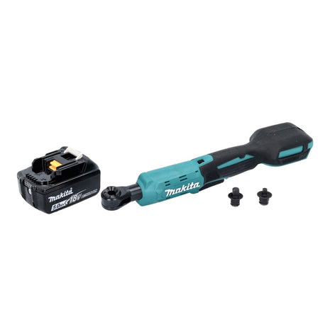 Makita DWR 180 T1 cordless ratchet screwdriver 18 V 47.5 Nm 1/4" 3/8" + 1x rechargeable battery 5.0 Ah - without charger