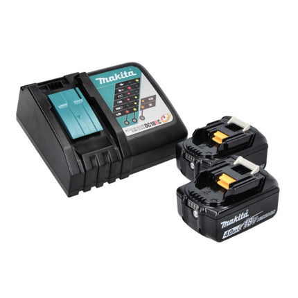 Avvitatore a cricchetto a batteria Makita DWR 180 RMJ 18 V 47,5 Nm 1/4" 3/8" + 2x batteria ricaricabile 4,0 Ah + caricabatterie + Makpac