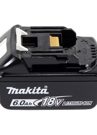 Makita DWR 180 G1J destornillador de carraca inalámbrico 18 V 47,5 Nm 1/4" 3/8" + 1x batería 6,0 Ah + Makpac - sin cargador