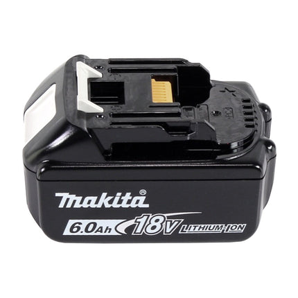 Makita DWR 180 G1J Avvitatore a cricchetto a batteria 18 V 47,5 Nm 1/4" 3/8" + 1x batteria ricaricabile 6,0 Ah + Makpac - senza caricabatterie