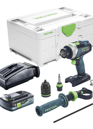 Festool TPC 18/4 I-Basic Akku Schlagbohrschrauber 18 V 75 Nm Brushless + 1x Akku 4,0 Ah + Ladegerät + Systainer - Toolbrothers