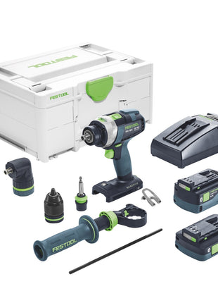 Festool TPC 18/4 5,2/4,0 I-Set Akku-Schlagbohrschrauber QUADRIVE ( 577247 )