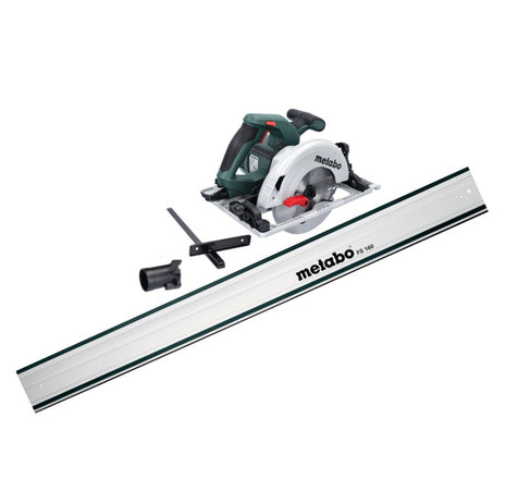 Metabo KS 55 FS Sega circolare portatile 1200 W 160 mm + lama circolare + binario di guida