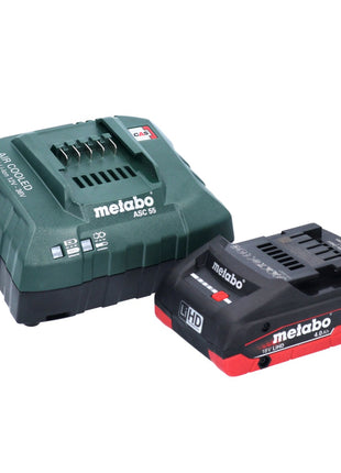 Metabo SSW 18 LT 300 BL Atornillador de impacto a batería 18 V 300 Nm 1/2" sin escobillas + 1x batería 4,0 Ah + cargador + metaCASE