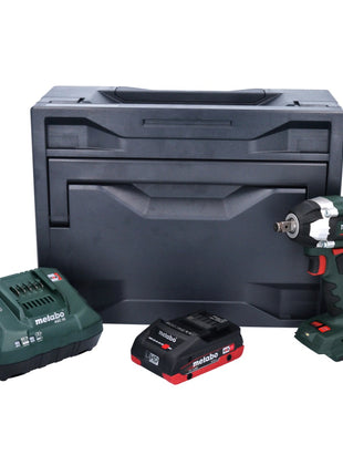 Metabo SSW 18 LT 300 BL Atornillador de impacto a batería 18 V 300 Nm 1/2" sin escobillas + 1x batería 4,0 Ah + cargador + metaCASE