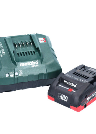 Metabo ASE 18 LTX Akku Säbelsäge Reciprosäge 18 V + 1x Akku 4,0 Ah + Ladegerät + metaCASE