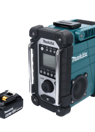 Makita DMR 107 G1 Akku Baustellen Radio 7,2 - 18 V + 1x Akku 6,0 Ah - ohne Ladegerät