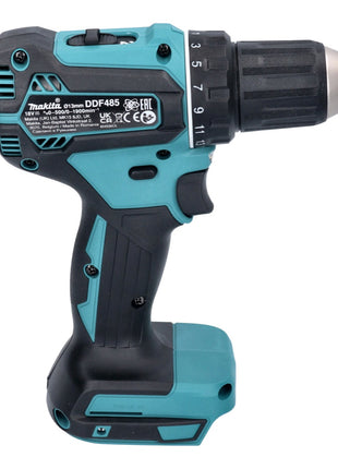 Makita DDF 485 RG1 Perceuse-visseuse sans fil 18 V 50 Nm sans balais + 1x Batterie 6,0 Ah + Chargeur