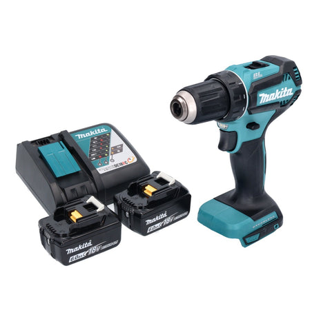 Makita DDF 485 RG Akku Bohrschrauber 18 V 50 Nm Brushless + 2x Akku 6,0 Ah + Ladegerät - Toolbrothers