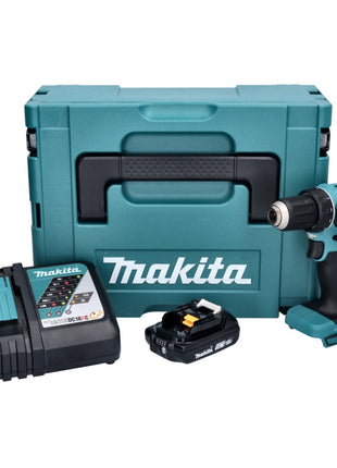 Makita DDF 485 RA1J perceuse/visseuse sans fil 18 V 50 Nm Brushless + 1x batterie 2,0 Ah + chargeur + Makpac