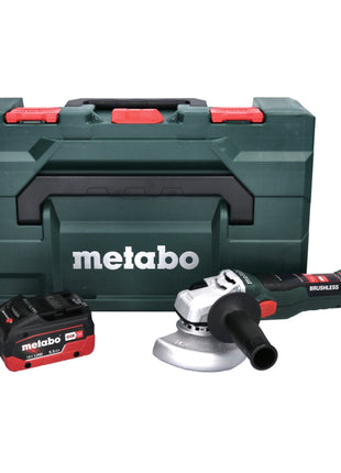 Metabo W 18 LT BL 11-125 Akku Winkelschleifer 18 V 125 mm Brushless + 1x Akku 5,5 Ah + metaBOX - ohne Ladegerät - Toolbrothers