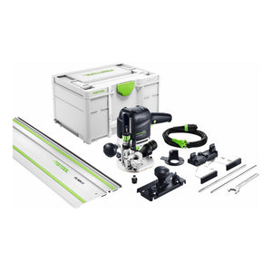 Festool OF 1010 REBQ-Set Oberfräse 1010 W 55 mm Hub ( 577168 ) + Führungsschiene + Systainer